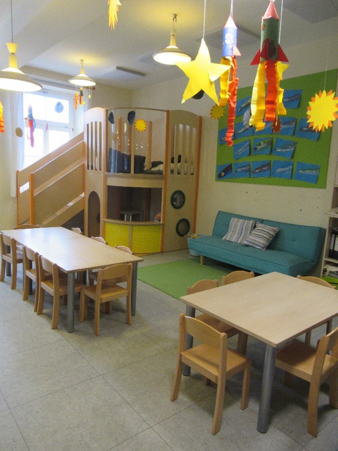 Unsere Räumlichkeiten - Kleine Krümelkiste - Kinderhaus Egenhofen